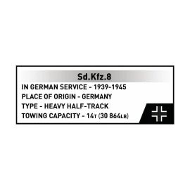 COBI Sd.Kfz.8 Towing 8.8 cm Flak 36