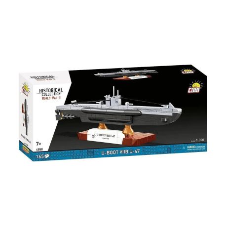 COBI WWII - Deutsches U-Boot U-47 T.VIIB - Maßstab 1:300