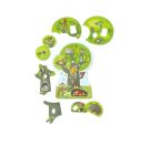 Holzpuzzle Waldtiere, (DE/E/F/NL/IT/ES)