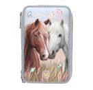 Miss Melody 3 Fach Federtasche LED