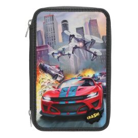 Action World 3 Fach Federtasche LED Drohne