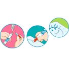 Ravensburger 4566 Aquadoodle Travel Dino - Erstes Malen für unterwegs - Fleckenfreier Malspaß mit Wasser - Reiseset fü