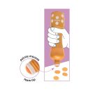 Farben: 6 Schaumstoffspitzen