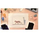 Atelier 47, Gel-Druck Panther