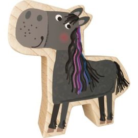 Pferd Mika, schwarz