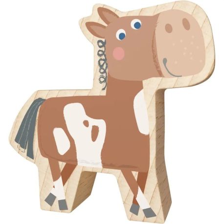 Pferd Paul, dunkelbr.Flecken