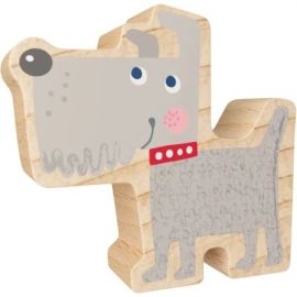 Hund Hektor, grau
