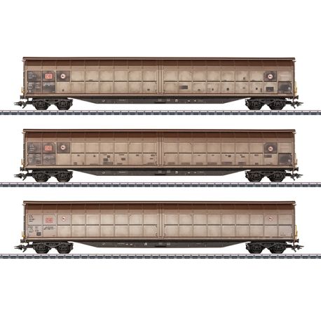 Märklin 48067 - H0 Schiebewandwagen-Set Habbins 354