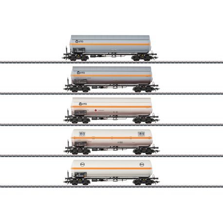 Märklin 48480 - H0 Druckgas-Kesselwagen-Set VTG und Eva