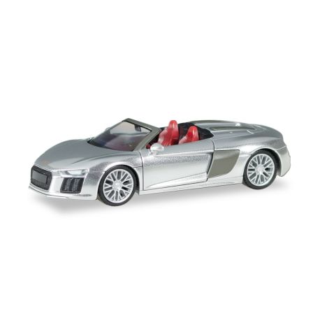herpa - Audi R8 V10 Spyder, eissilber