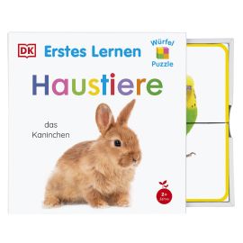 Erstes Lernen Würfelpuzzle. H