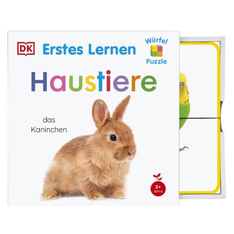 Erstes Lernen Würfelpuzzle. H