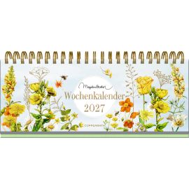 Wochenkalender 2027 - gelb