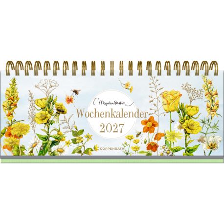 Wochenkalender 2027 - gelb