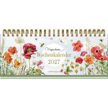 Wochenkalender 2027 - rot