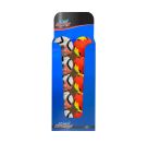 New Sports Fußball Weiß   Orange, aufgeblasen