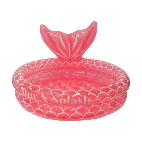 Splash   Fun Planschbecken Mermaid 90 x 55 cm