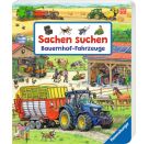 Sachen suchen: Bauernhof-Fahrzeuge, Pappbilderbuch mit Traktor, Mähdrescher und vielem mehr. Für Fahrzeugfans ab 2 Jah