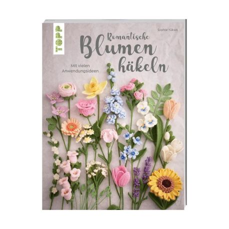 Romantische Blumen häkeln