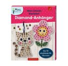 Mein kleines Bastelset: Diamond-Anhänger - Blume / Katze
