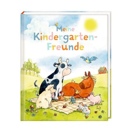 Freundebuch – Meine Kindergarten-Freunde - Bauernhof – mit Stickerbogen