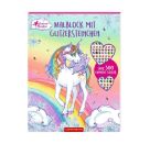Malblock mit Glitzersteinchen - Über 300 Diamant-Sticker (Einhorn-Paradies)
