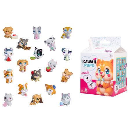 Kawaii Pups 4 Stück