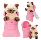 TOPModel Plüsch Hunde und Katzen im Schlafsack