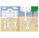 Mein großes buntes Malbuch – Fußball