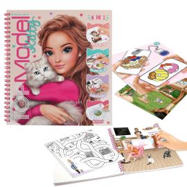Create your TOPModel Kitty Malbuch