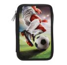 Action World 2 Fach Federtasche Fussball