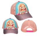 TOPModel Bedruckte Cap mit Glitzer MUSIC