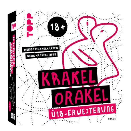 Krakel-Orakel Ü18-Erweiterung – Heiße Orakelkarten, neue Krakelstifte