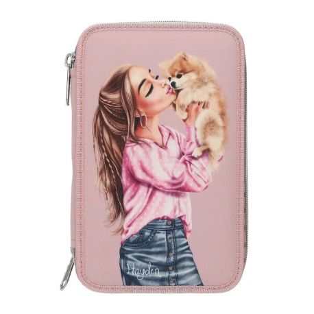 TOPModel 2 Fach Federtasche DOTS