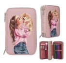 TOPModel 2 Fach Federtasche DOTS
