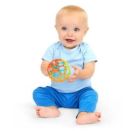 Bright Starts 12288 Oball Classic™ Easy-Grasp Toy - Orange/Teal