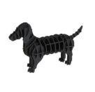 fridolin - 3D Papiermodell - Dackel, Spezialkarton, gelasert