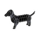 fridolin - 3D Papiermodell - Dackel, Spezialkarton, gelasert