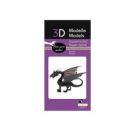 fridolin - 3D Papiermodell - Drache, Spezialkarton, gelasert