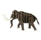 3D-Modell Mammut Spezialkarton gelasert
