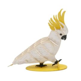 fridolin - 3D-Modell, Kakadu, Spezialkarton, gelasert
