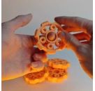3D Infinity Gear, 3D Fidget Zahnrad Anti-Stress Spielzeug