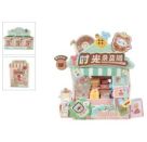 Kawaii DIY Bastelbox retro Marktstand 15,5cm