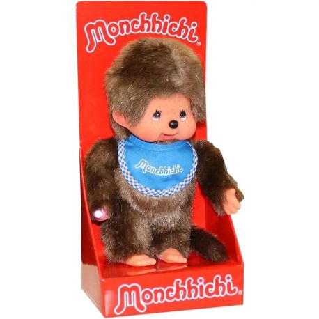 Monchhichi Classic Boy blau, ca. 20 cm