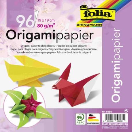 Faltpap. Origami 19x19  96 Bl
