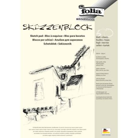 Skizzenblock A4 120g/m²