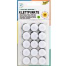Klettpunkte selbstkleb., schw
