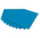 TONPAPIER 50X70cm mitt.blau