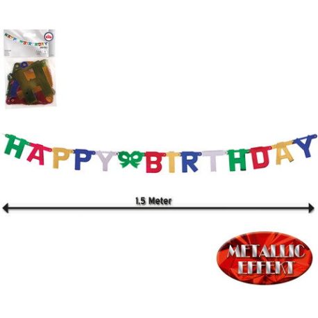 Girlande, Happy Birthday