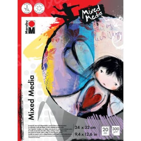 Marabu Malblock MixedMed. 24x